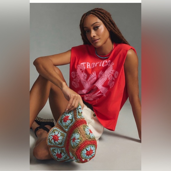 Farm Rio Tropical Muscle Tee - Picture 3 of 7